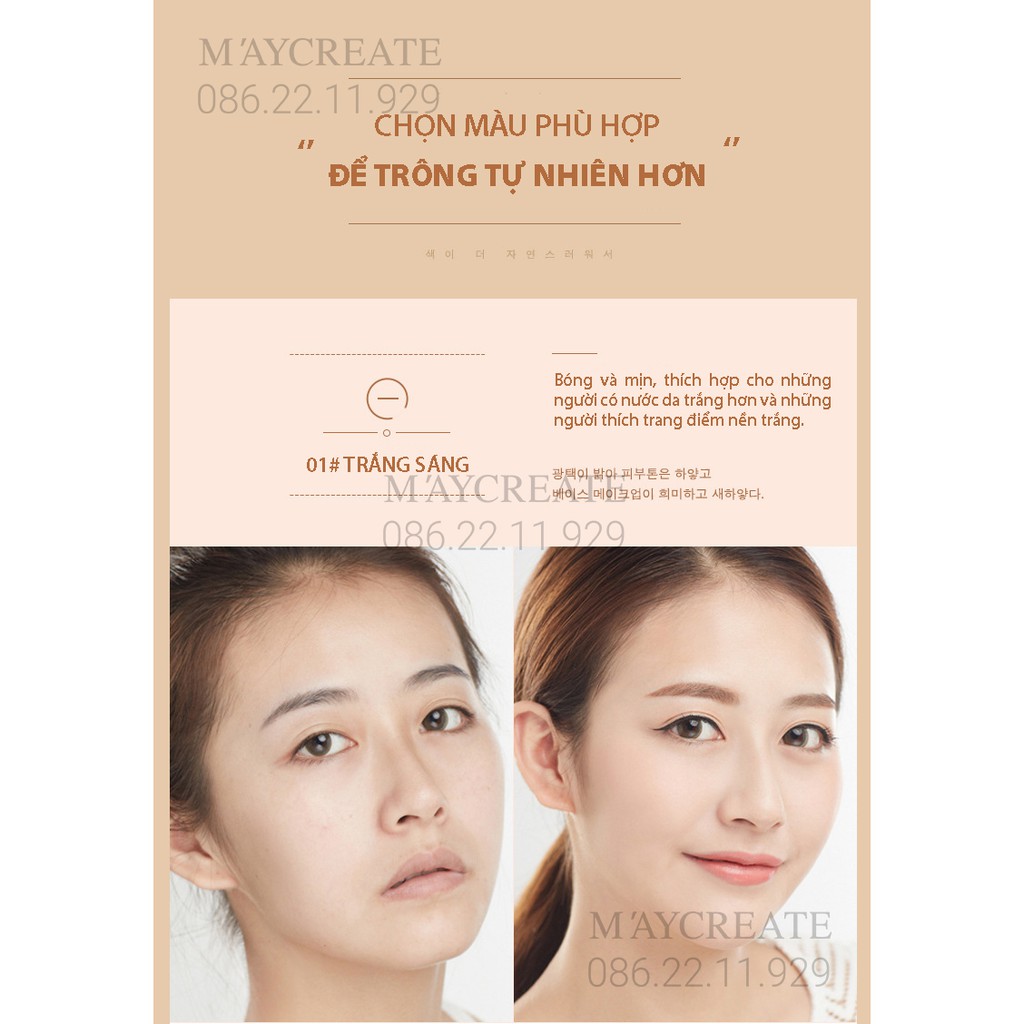 Kem Nền Che Khuyết Điểm CC Maycreate Hàng Nội Địa Trung. | BigBuy360 - bigbuy360.vn