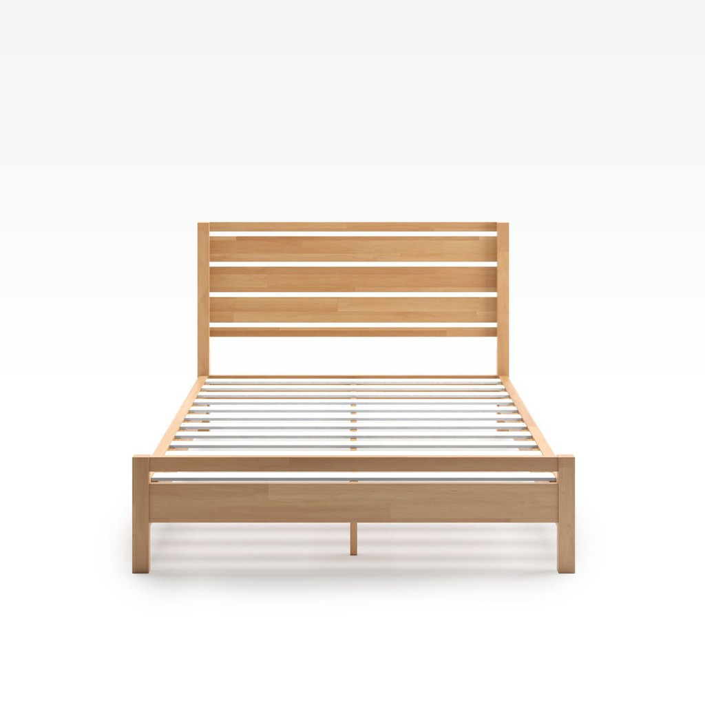 Giường Ngủ Zinus Gỗ Tự Nhiên Sang Trọng Aimee Wood Platform Bed Frame