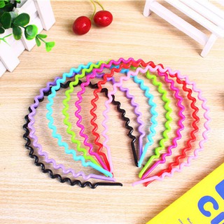 Bờm tóc lượn sóng nhựa 4mm