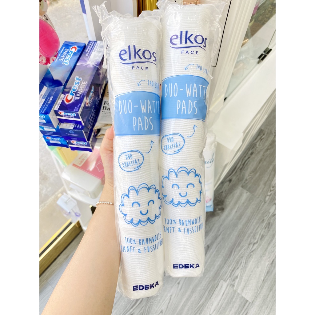 Bông tẩy trang ELKOS 140 Miếng