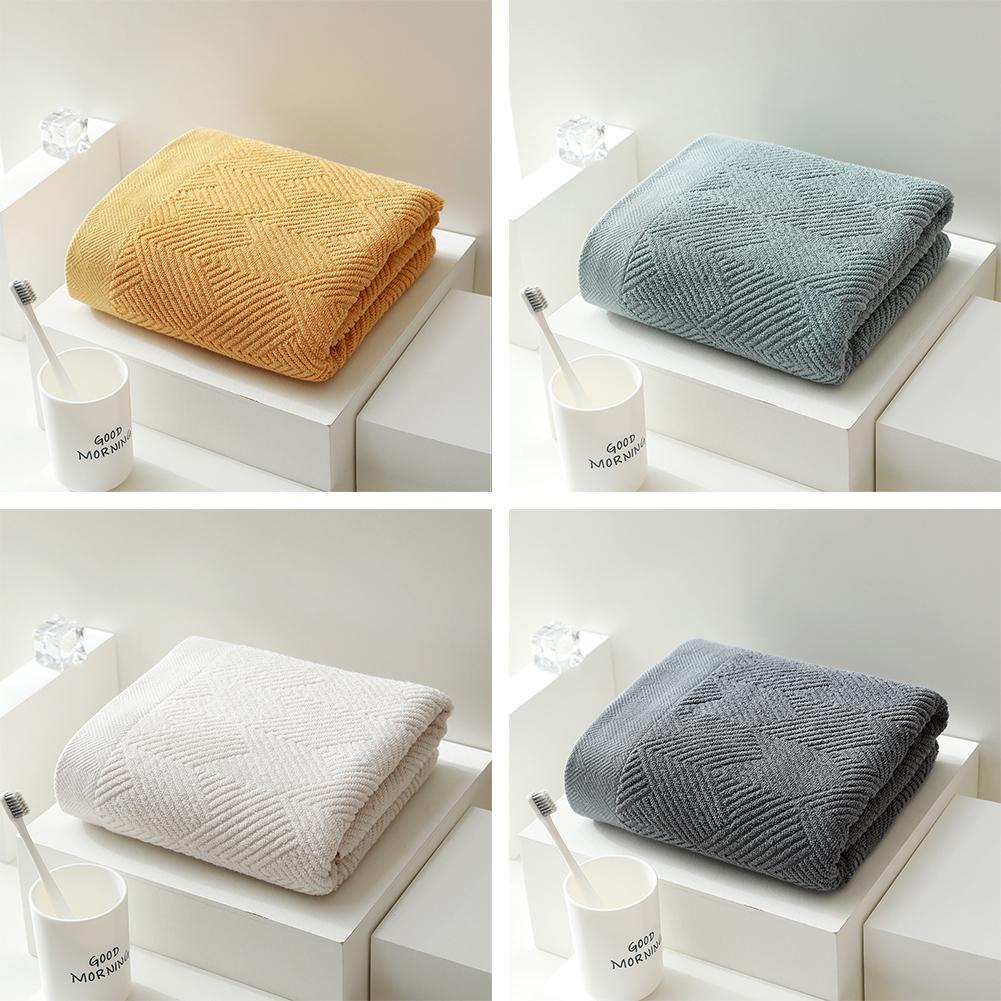 1 Bộ 1 Khăn Tắm Lớn Vải Cotton Mềm Chất Lượng Cao Dùng Trong Khách Sạn 1 Chất Lượng Cao U5L8