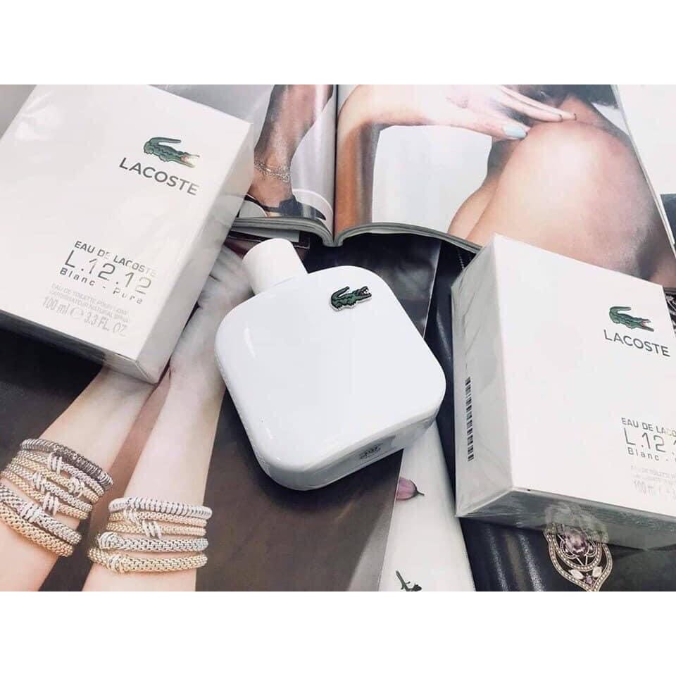 Nước hoa Lacoste L.12.12 Blanc 100ml mã MP71 | BigBuy360 - bigbuy360.vn
