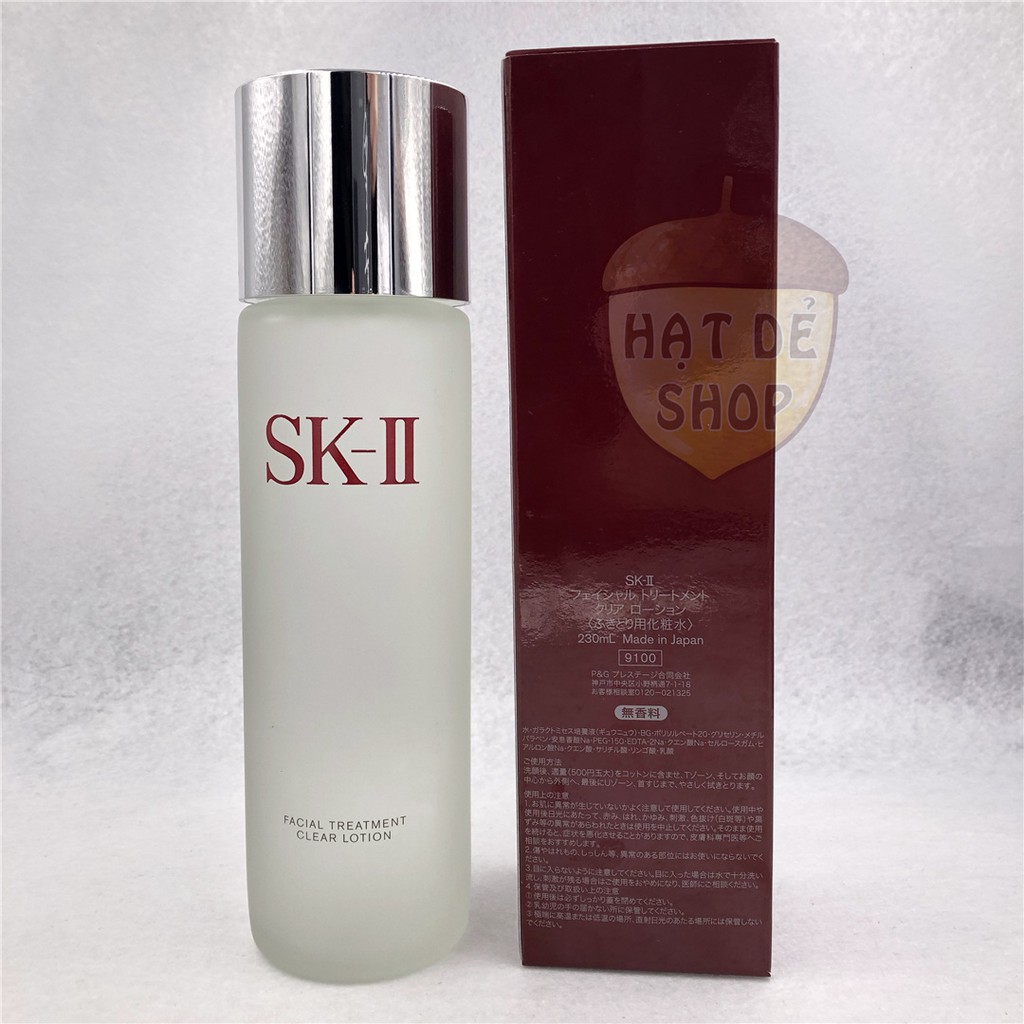 SK-ii / SKii / SK2 Nước Hoa Hồng Cân Bằng Facial Treatment Clear Lotion 230ml-Full (Chai)