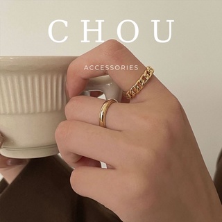 Set 2 Nhẫn Retro | CHOU ACCESSORIES |
