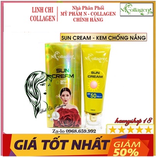 Kem sun chống nắng n-collagen 100ml chính hãng - cửa hàng linh chi collagen