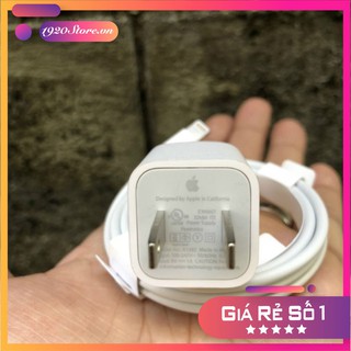Bộ sạc + cáp iphone x zin máy 100% - bảo hành 3 tháng 1 đổi 1