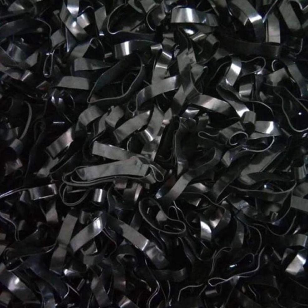 Thun Buộc Tóc Sợi To, Màu Đen, 100Gram