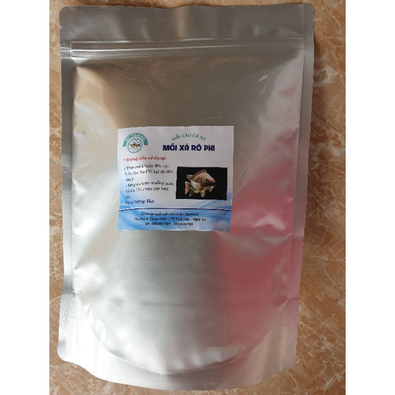 1kg Mồi xả câu rô phi, cá NT