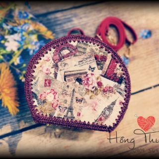 Set phụ kiện túi tròn