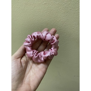 Dây cột tóc, buộc tóc Scrunchies mini trơn, được chọn màu