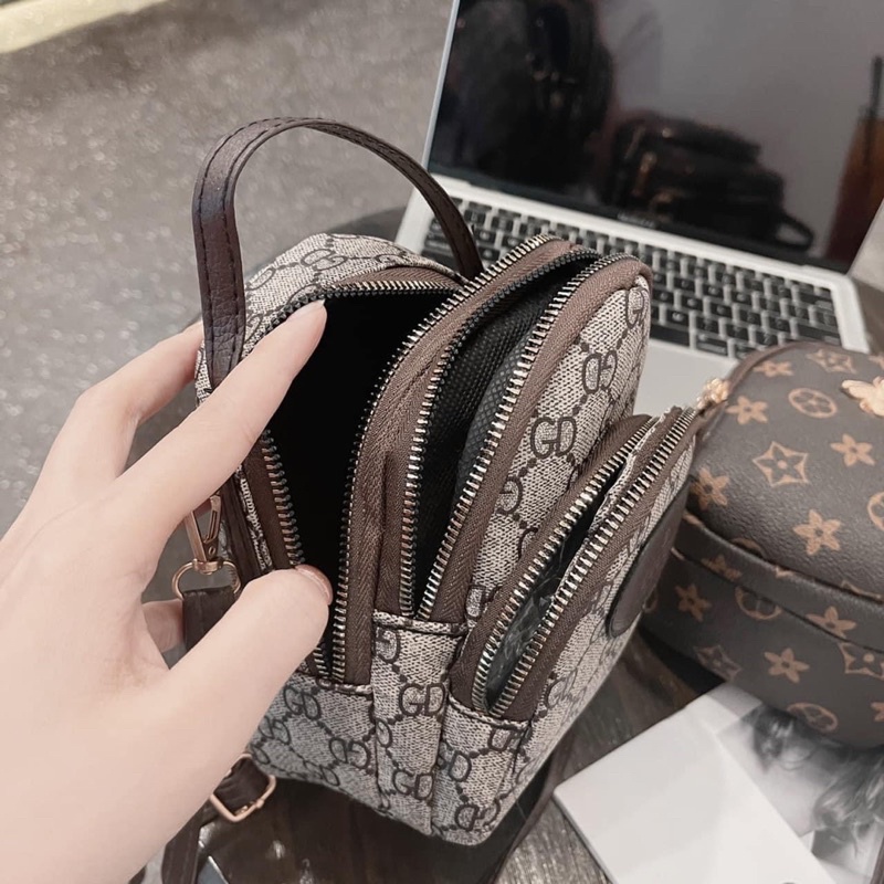 TÚI ĐEO CHÉO NHIỀU NGĂN