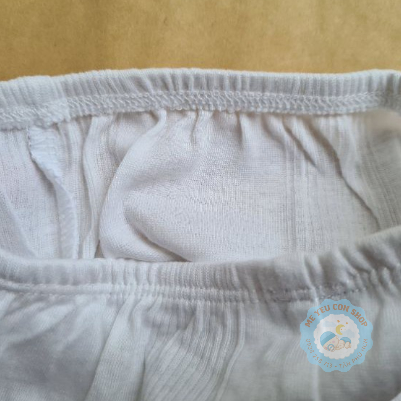 (6-9kg) QUẦN ĐÙI COTTON TRẮNG MIATOP CHO BÉ MẶC HÈ (katydang)