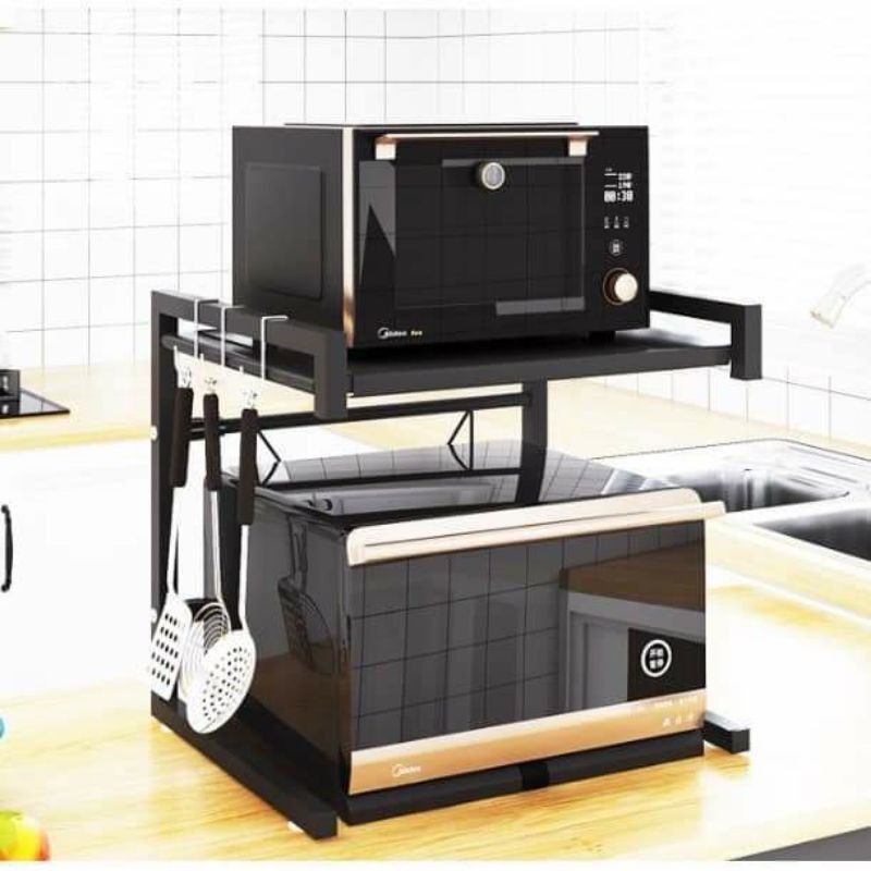 Kệ Để Lò Vi Sóng - Lò Nướng - Kệ Bếp Đa Năng Cao Cấp Phủ sơn tĩnh điện Chịu Lực 50kg