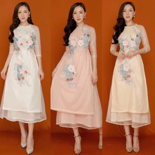 Chân váy lưới dáng lỡ