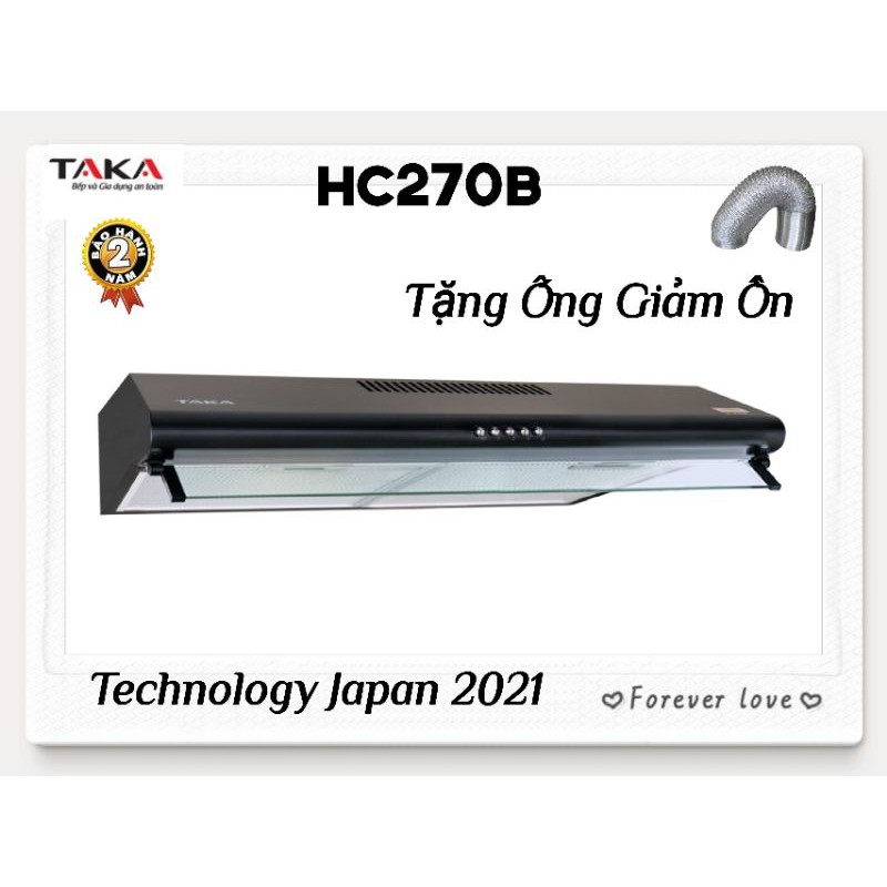Máy hút mùi Taka TK-270B/270S