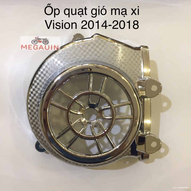 Bộ ốp trang trí mạ crom xe Vision 2014-2020 (giá lẻ từng món hoặc cả bộ)