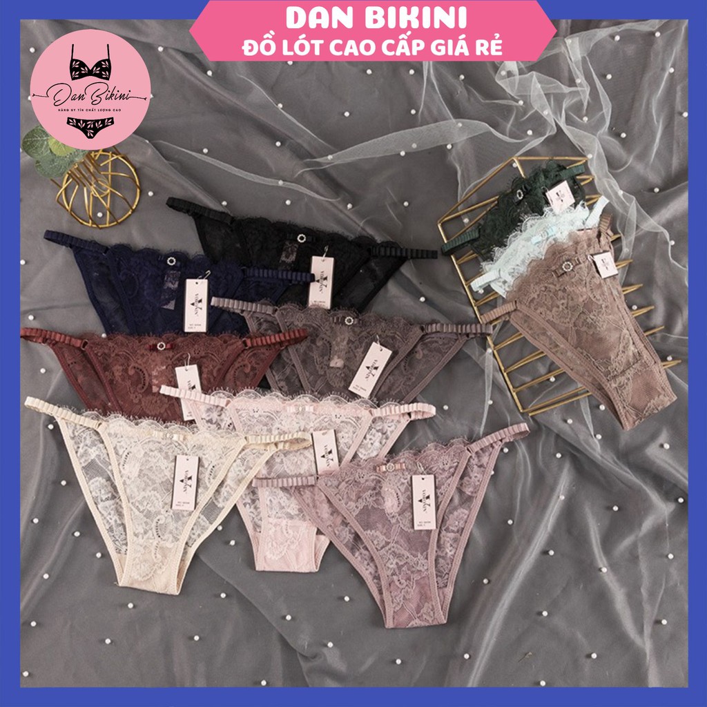 Quần Lót Nữ Ren Sexy hai mảnh thiết kế chun hông quyến rũ sexy tôn dáng gợi cảm mã 8006 | BigBuy360 - bigbuy360.vn