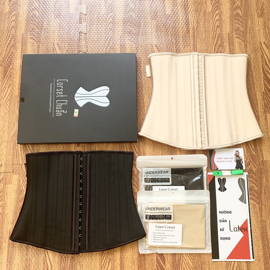 [Tặng thanh nới và liner] Đai nịt bụng Latex 25 xương nhập khẩu Hy Lạp - Gen định hình cao su non cao cấp | BigBuy360 - bigbuy360.vn