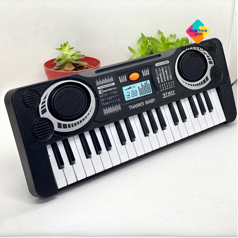 Đàn Piano Cho Bé – Đàn Piano Điện Tử 37 Phím Cho Bé Học Âm Nhạc – SmartHome Toys