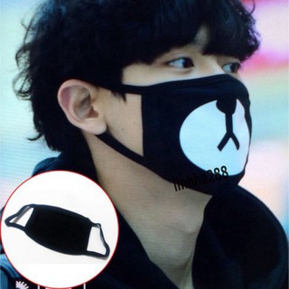 Bịt mặt Gấu cute cực dề thương giá tốt-Khẩu trang hoạ tiết chú gấu may mắn đáng yêu thời trang cho nam nữ