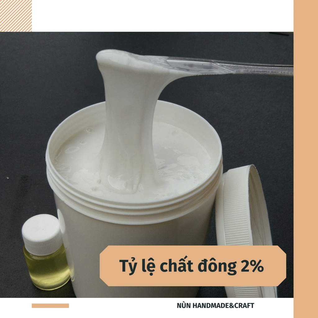 Keo Silicon Bạch Kim Đúc Khuôn - Keo Silicon Lỏng Trắng Khử Bọt Tốt Để Làm Khuôn DIY