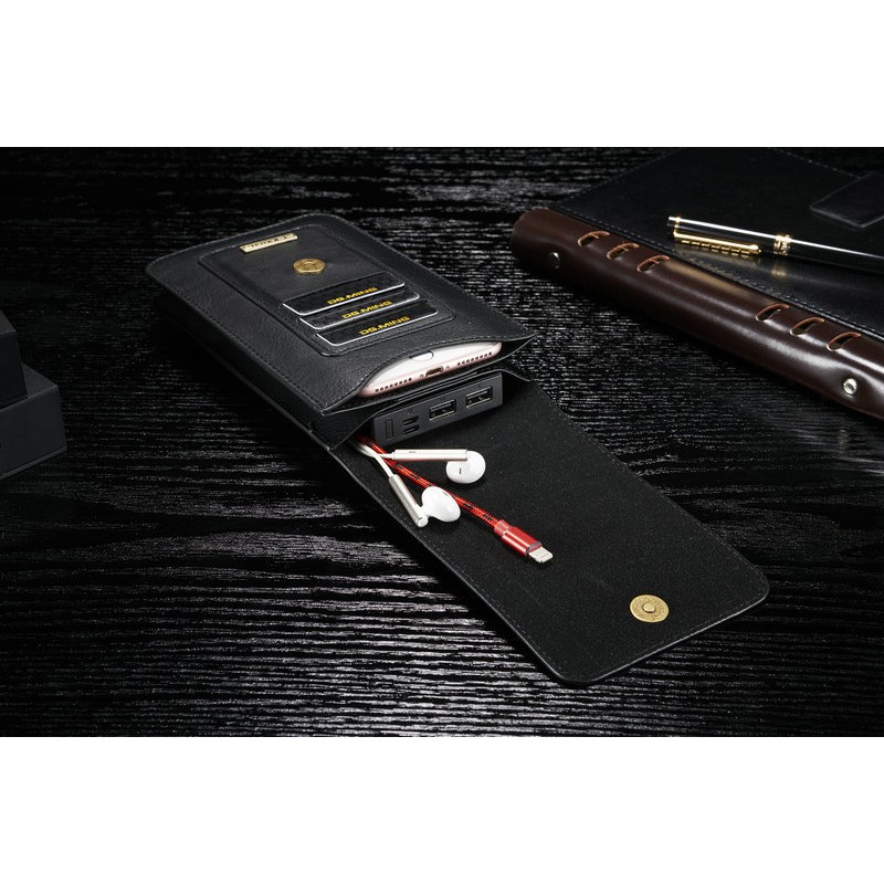 Bao da điện thoại kiêm ví nam - Mã MD001