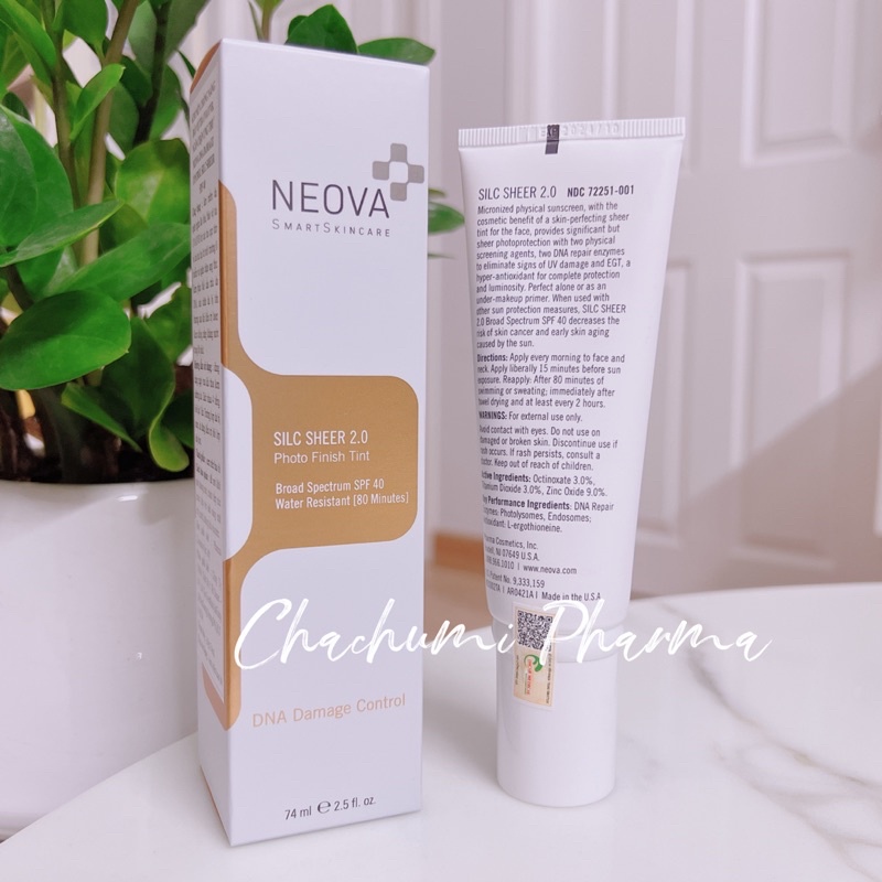 Kem Chống Nắng NEOVA SPF 40 Silc Sheer 2.0