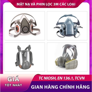 Mặt nạ phòng độc phòng độc 3M 6000 series 7000 series