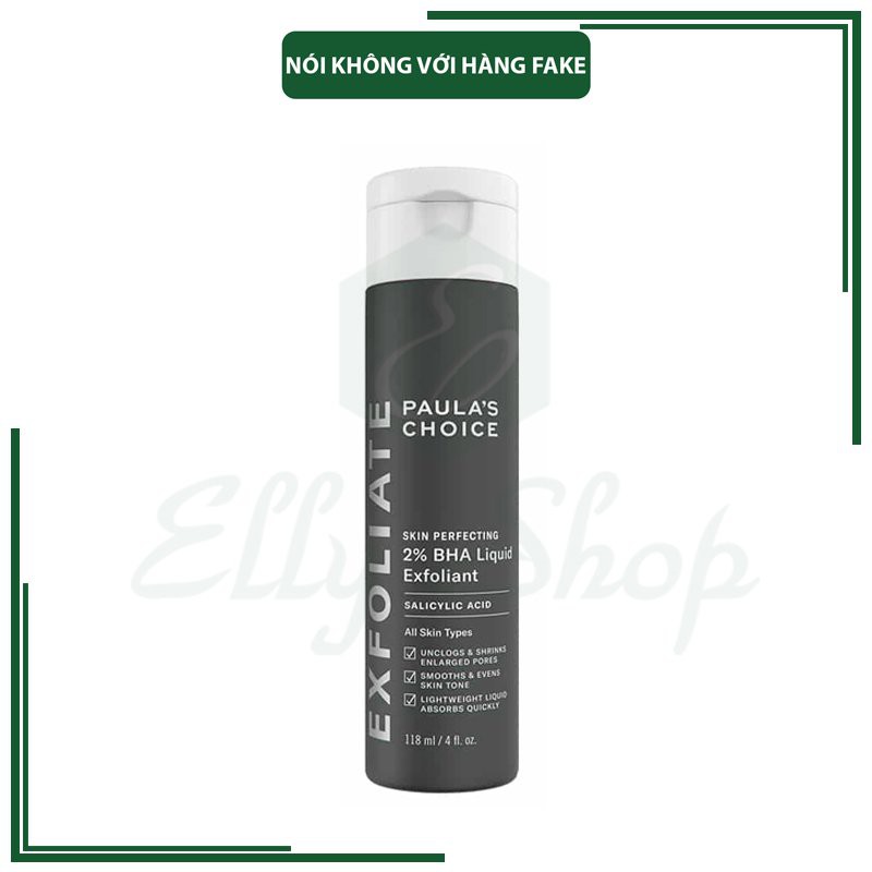 Dung dịch Paula' Choice 2% BHA Liquid Exfoliant - 118ml