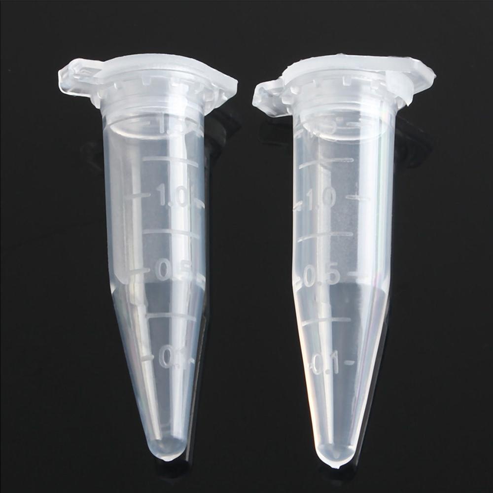 Ống Thí Nghiệm 1.5ML Bằng Nhựa Có Nắp Đậy Tiện Dụng