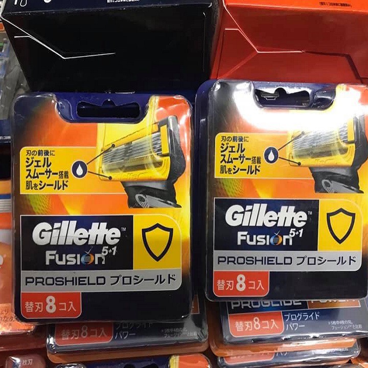 Bộ lưỡi 8 dao cạo râu Gillette Nhật Bản nội địa