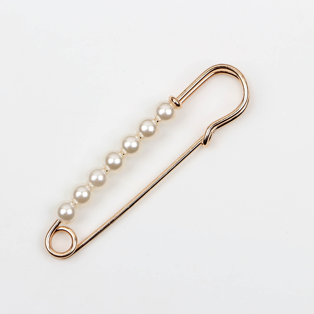 Ghim cài áo đính ngọc trai giả thời trang xinh xắn