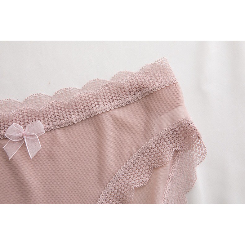 Quần Lót Lưới Viền Ren Siêu Mỏng Thoáng Mát (Video & Ảnh thật) Q878 | BigBuy360 - bigbuy360.vn