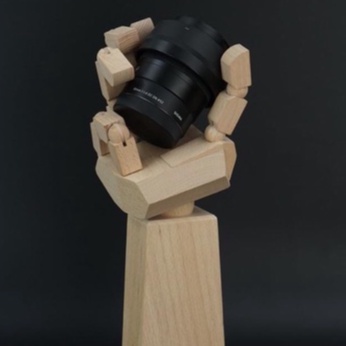 FREESHIP 🔥 Giá treo tai nghe mô hình tay gỗ IKEA LANESPELARE - ASUS ROG Strix