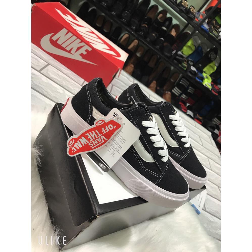 GIÀY VANS OLD SKOOL MÀU ĐEN BASIC HUYỀN THOẠI