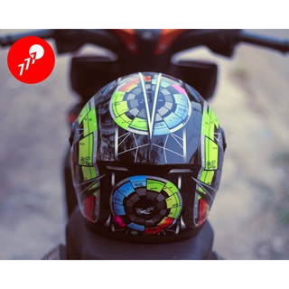 NÓN BẢO HIỂM FULLFACE GXT TEM ĐỒNG HỒ