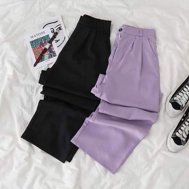 Quần Ống Rộng Culottes Siêu HOT Hách Chân Dài Miên Man