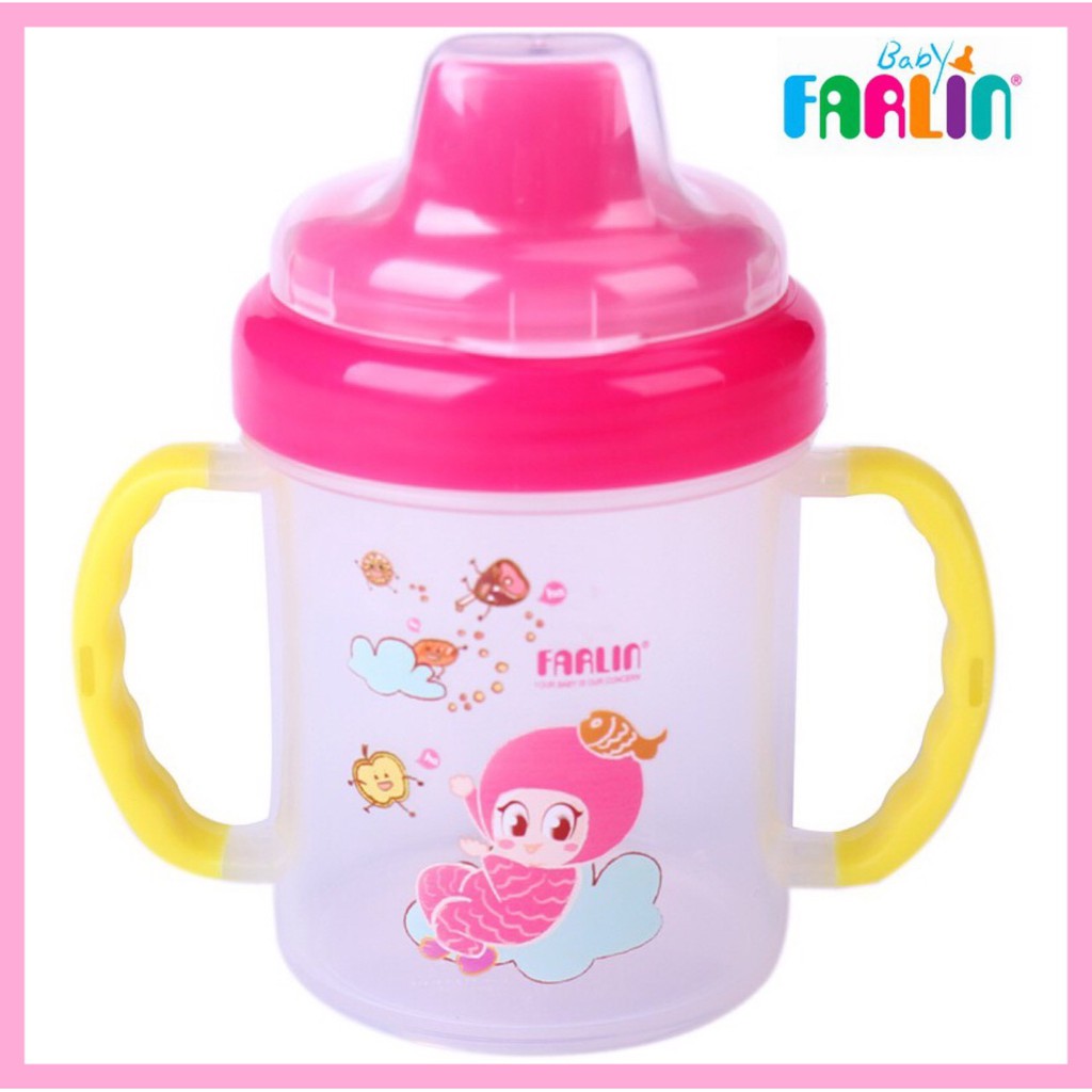 Bình tập uống Farlin 240ml cho bé