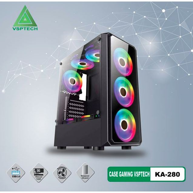 Vỏ case Game VSPTECH KA 280