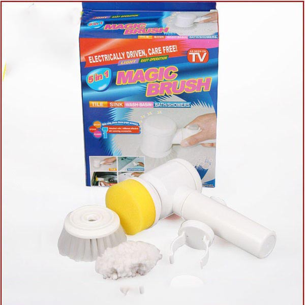 Bàn chải Magic Brush - Chất liệu nhựa cao cấp - Loại bỏ bụi bẩn và các vết ố bẩn cứng đầu