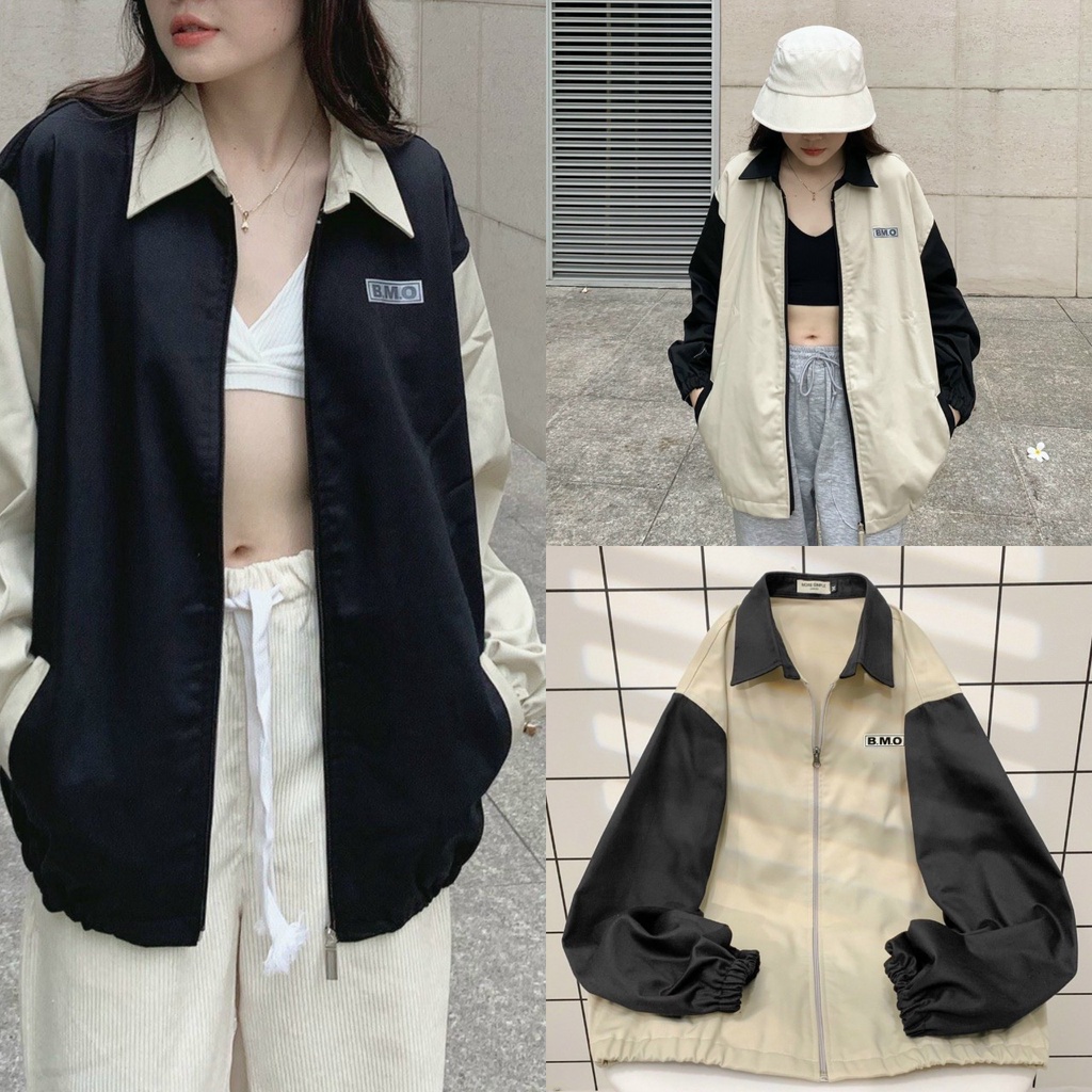 Áo khoác kaki BMOLAB - Nam nữ unisex - FAMMILYSHOP