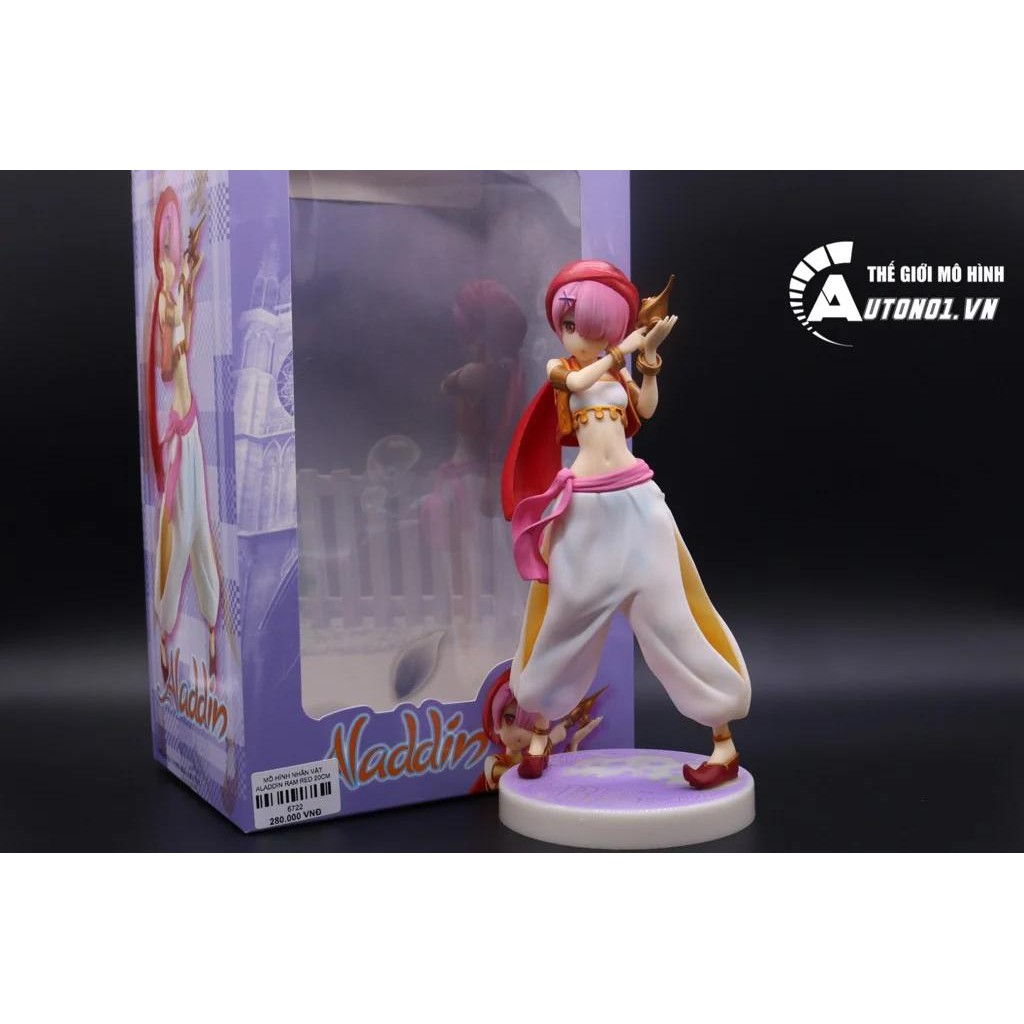 MÔ HÌNH NHÂN VẬT ALADDIN RAM RED 20CM 6722