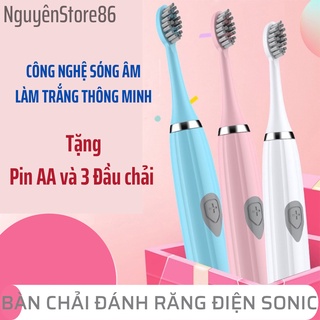 Bàn chải đánh răng điện sóng âm sonic-bàn chải đánh răng điện thông minh giá rẻ