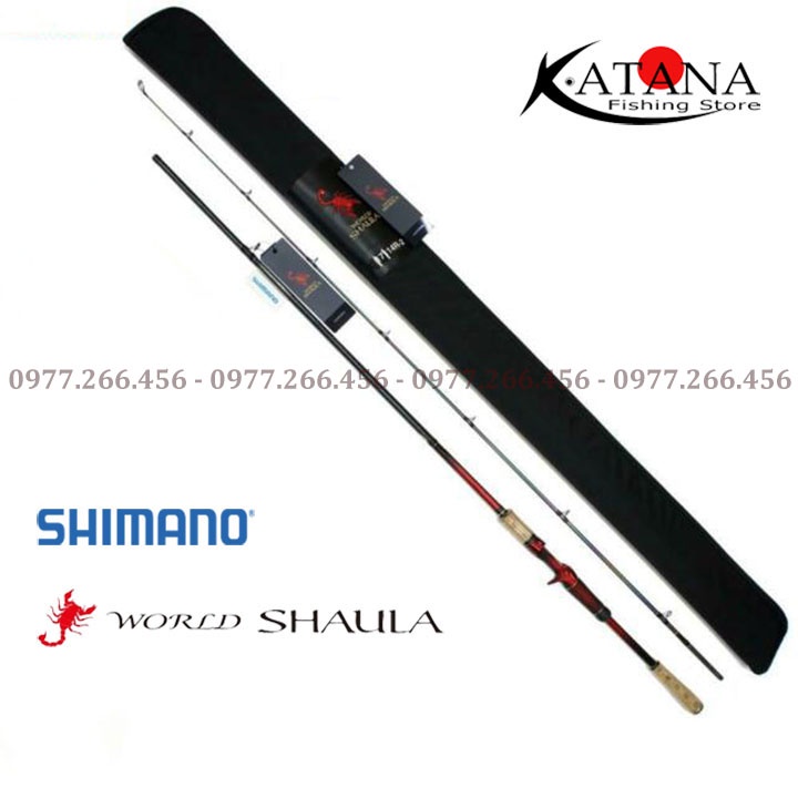 Cần Câu Shimano World Shaula - Máy Đứng - Máy Ngang
