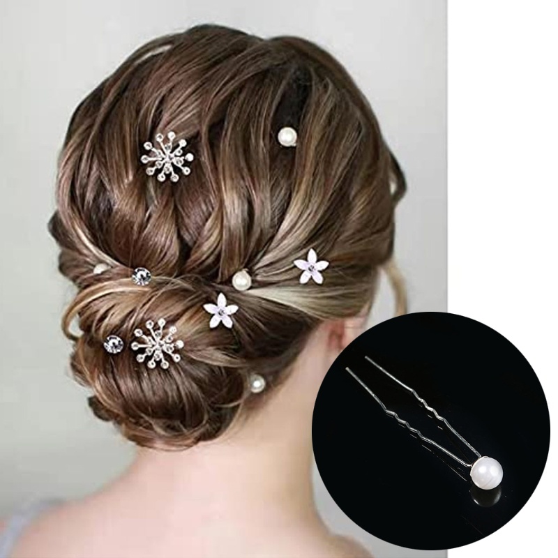 70 Trâm Cài Tóc Chữ U Phụ Kiện Cho Cô Dâu Ngày Cưới YOUYO