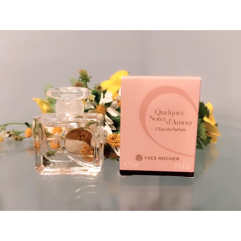 Nước Hoa Yves Rocher Mini EDP Quelques Notes D'amour 5ml - Chính Hãng | Thế Giới Skin Care