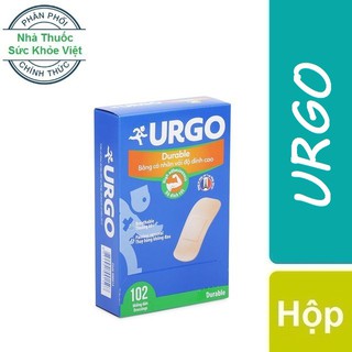 Chính Hãng : Urgo Durable - Miếng nhỏ ( Hộp 102 miếng )