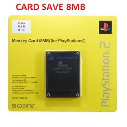 Thẻ Card Save Game 8MB 16MB 32MB 64MB Cao Cấp cho PS2