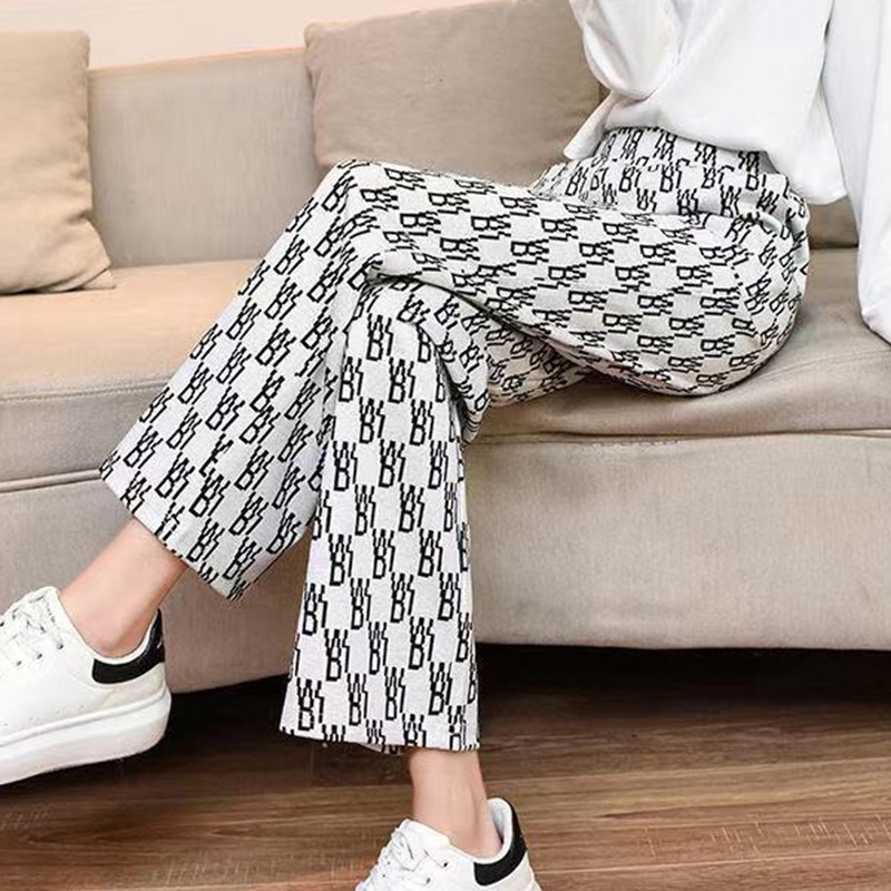 [Mã FAMAYWA giảm 10K đơn 50K] Korean High Waisted Straight Pants Elastic Waist Fashion Wild Wide-leg Pants | BigBuy360 - bigbuy360.vn