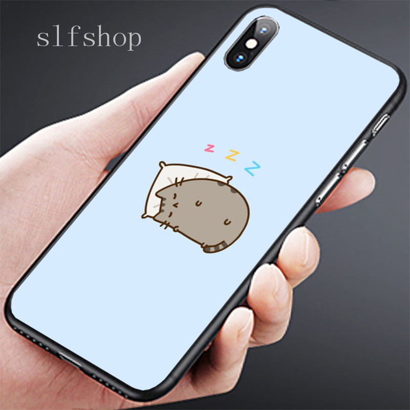 Ốp Điện Thoại Mềm In Hình Mèo Pusheen Cho Htc 816 820 826 828 830 825 610 626 650 628 700 7088 728 10